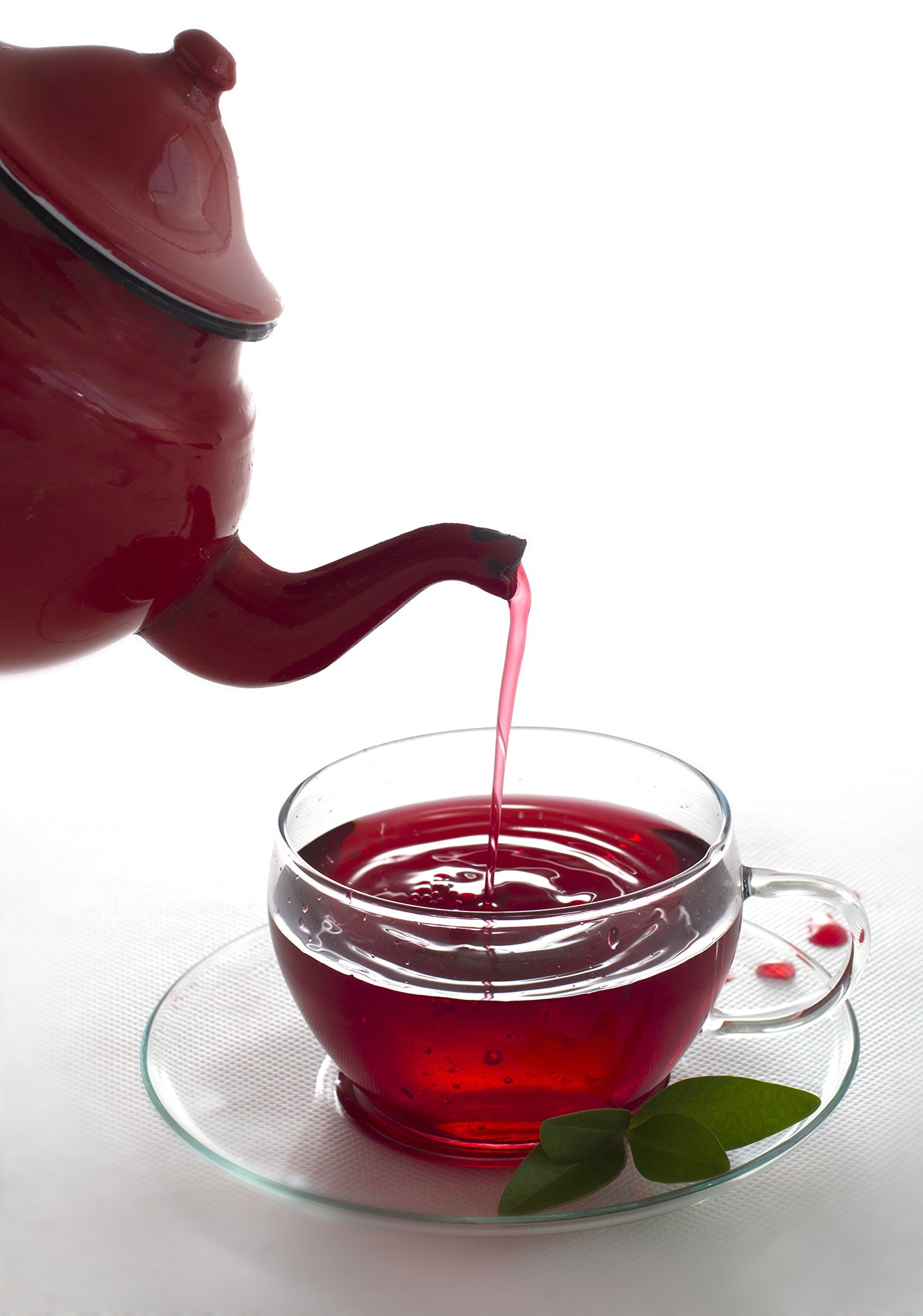 U.S. Wellness Naturals escena de cocina con hibisco lista para preparar bebida