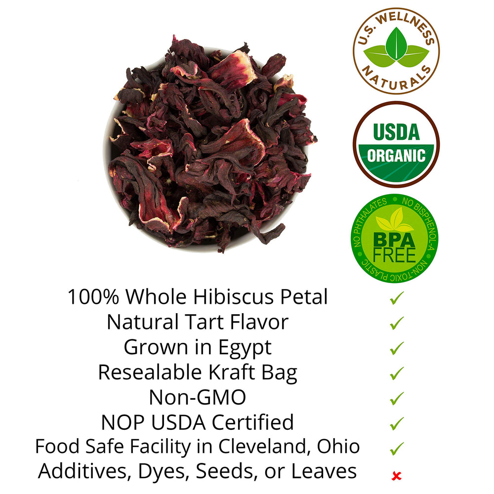 U.S. Wellness Naturals infusión caliente en taza destacando color intenso