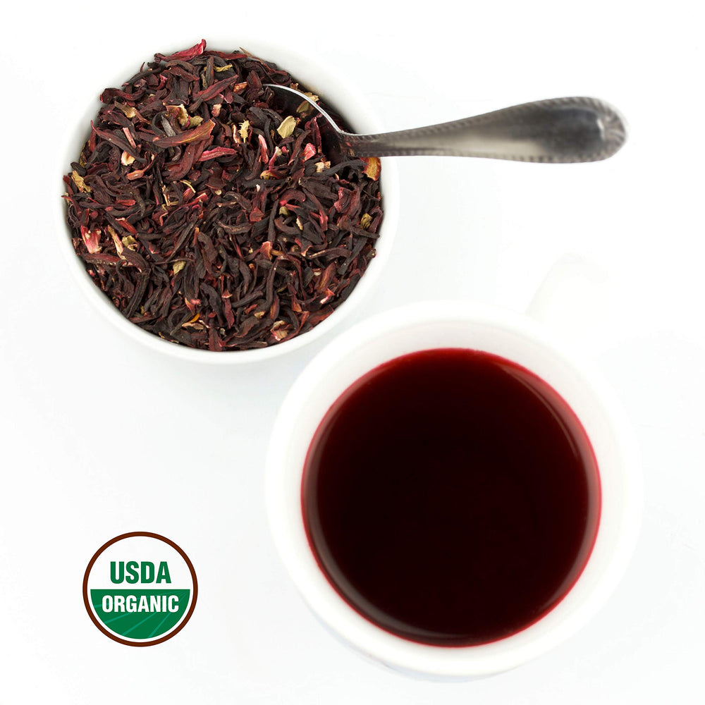 U.S. Wellness Naturals jarra de té helado de hibisco, presentación refrescante para compartir