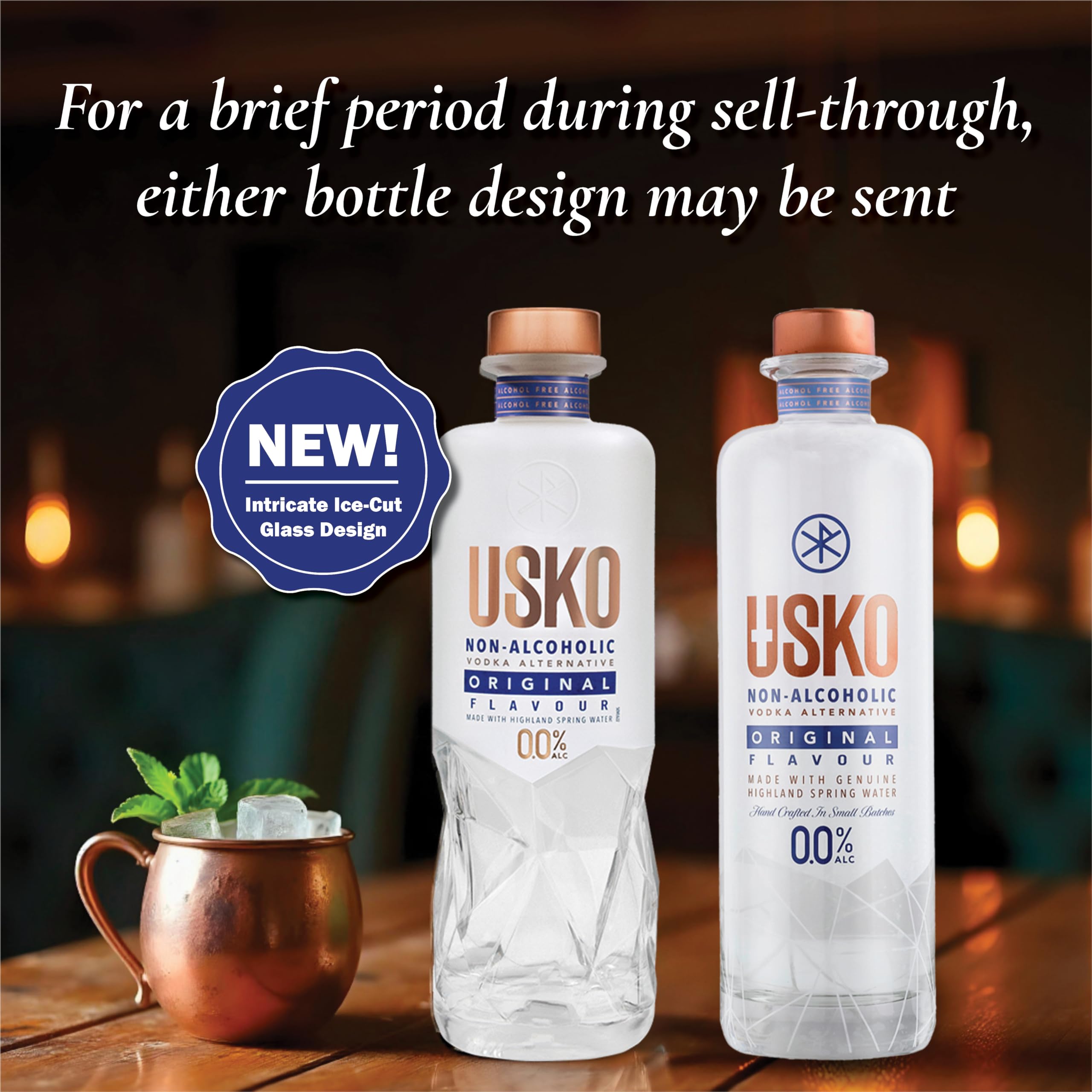 Think Distributors USKO detalle de etiqueta que comunica origen y botánicos