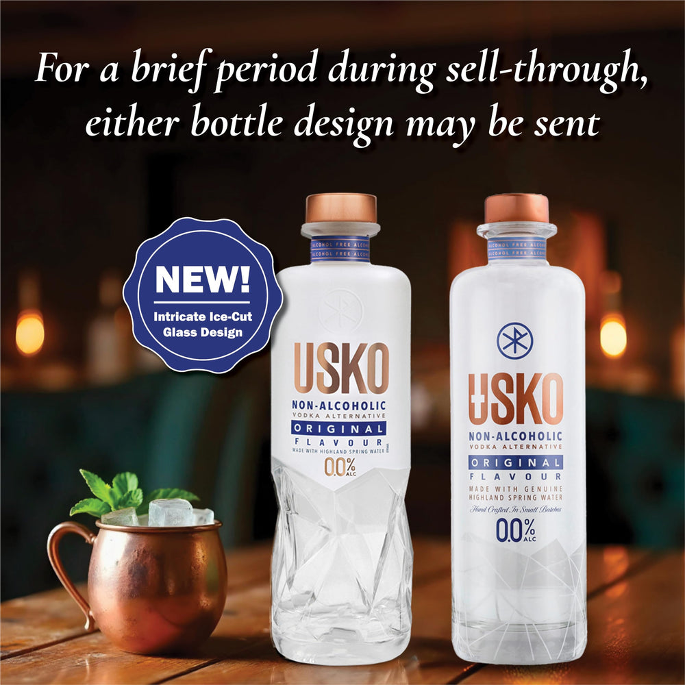 Think Distributors USKO detalle de etiqueta que comunica origen y botánicos