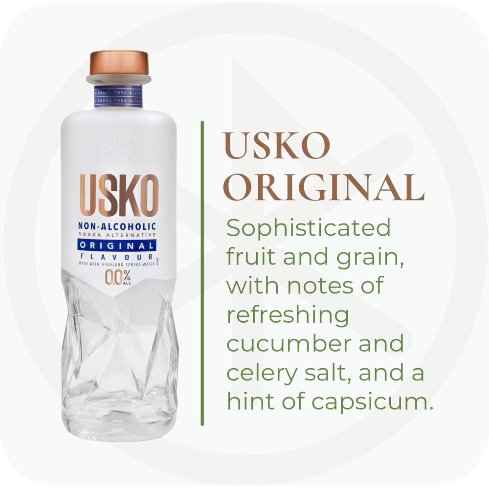 Think Distributors USKO primer plano de infusión botánica que sugiere frescura