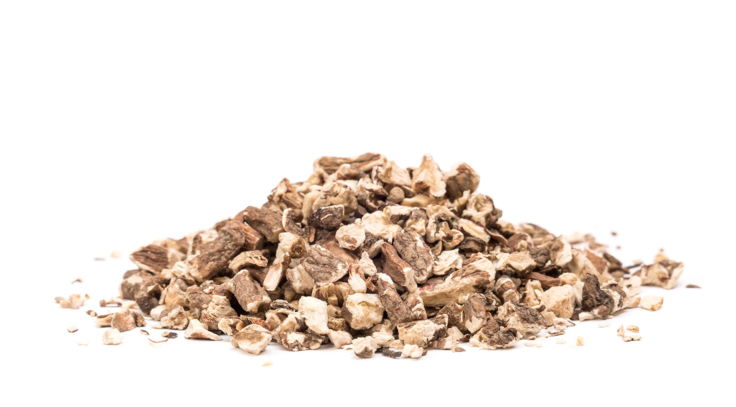 U.S. Wellness Naturals detalle textura de raíz cortada, extracción rápida