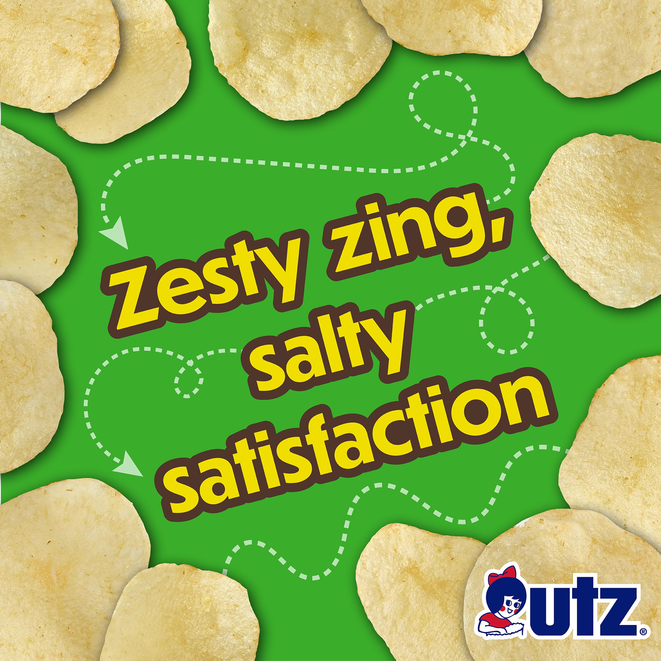 Lonchera con una bolsa Utz salt & vinegar lista para llevar