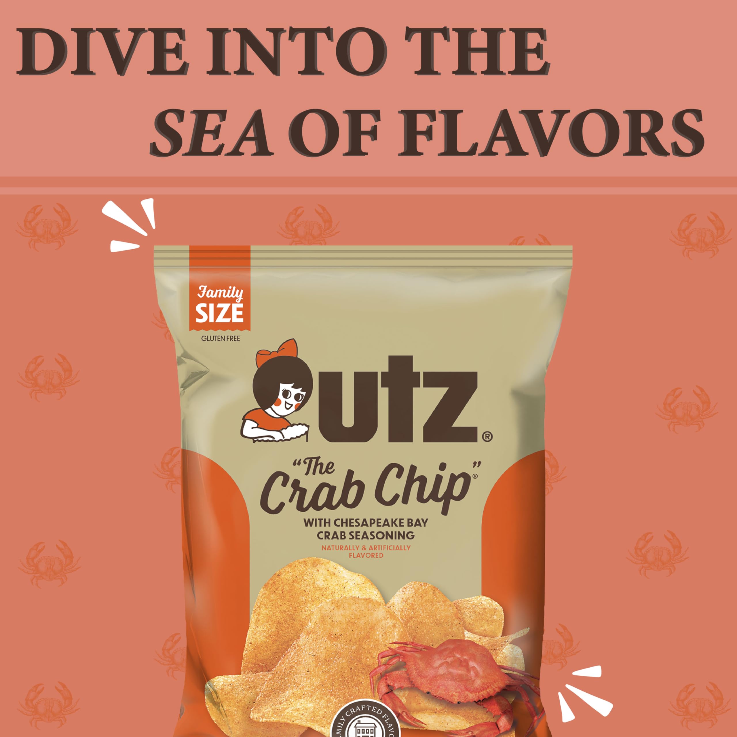 Utz primer plano de condimento Chesapeake Bay, sabor intenso