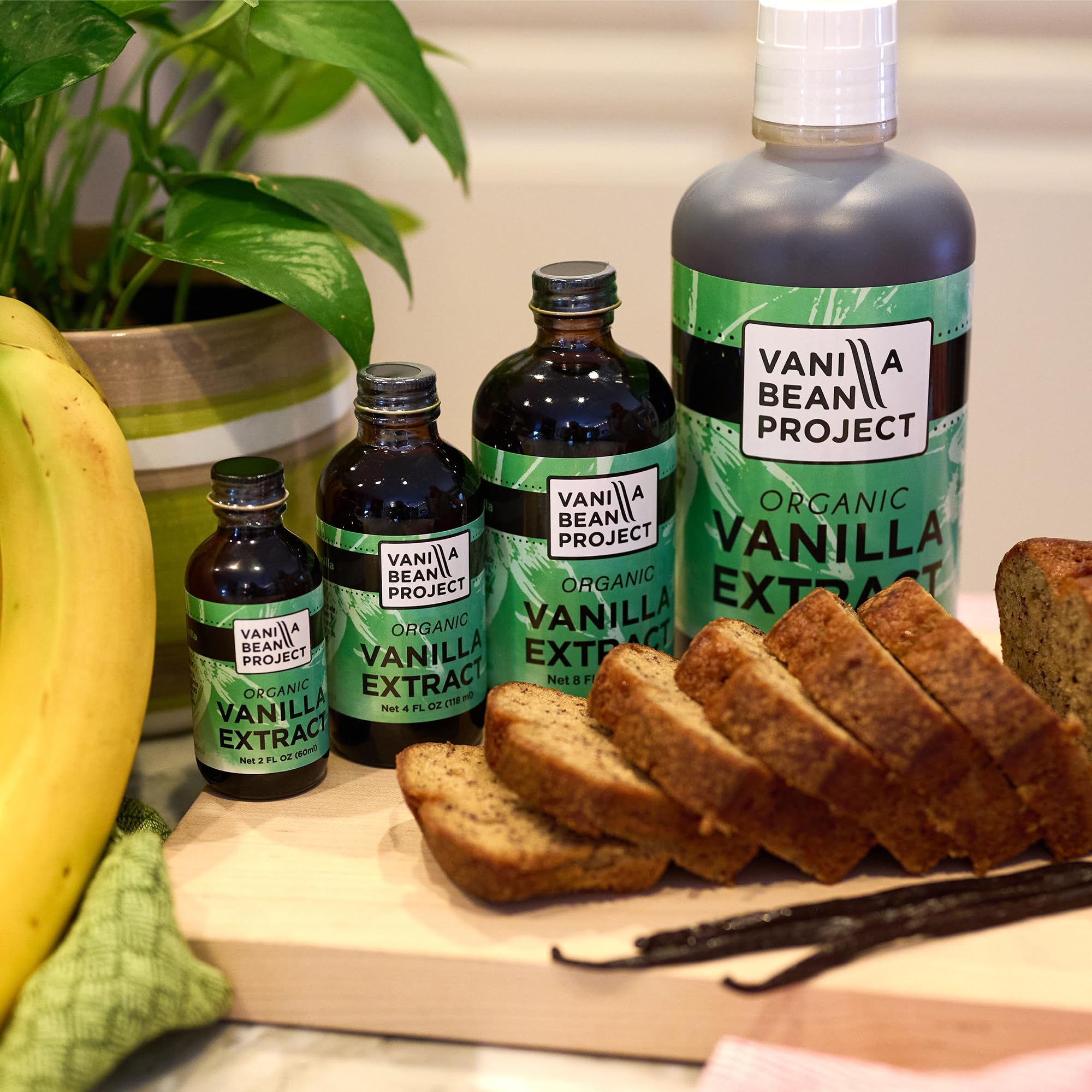 VANILLA BEAN PROJECT etiqueta con certificaciones que inspira confianza