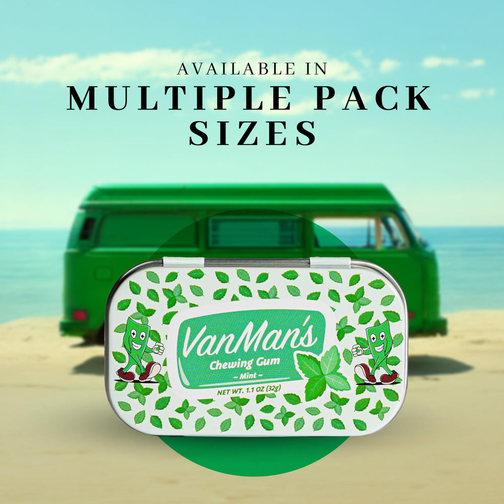 The VanMan Company chicle junto a artículos diarios, portable y práctico