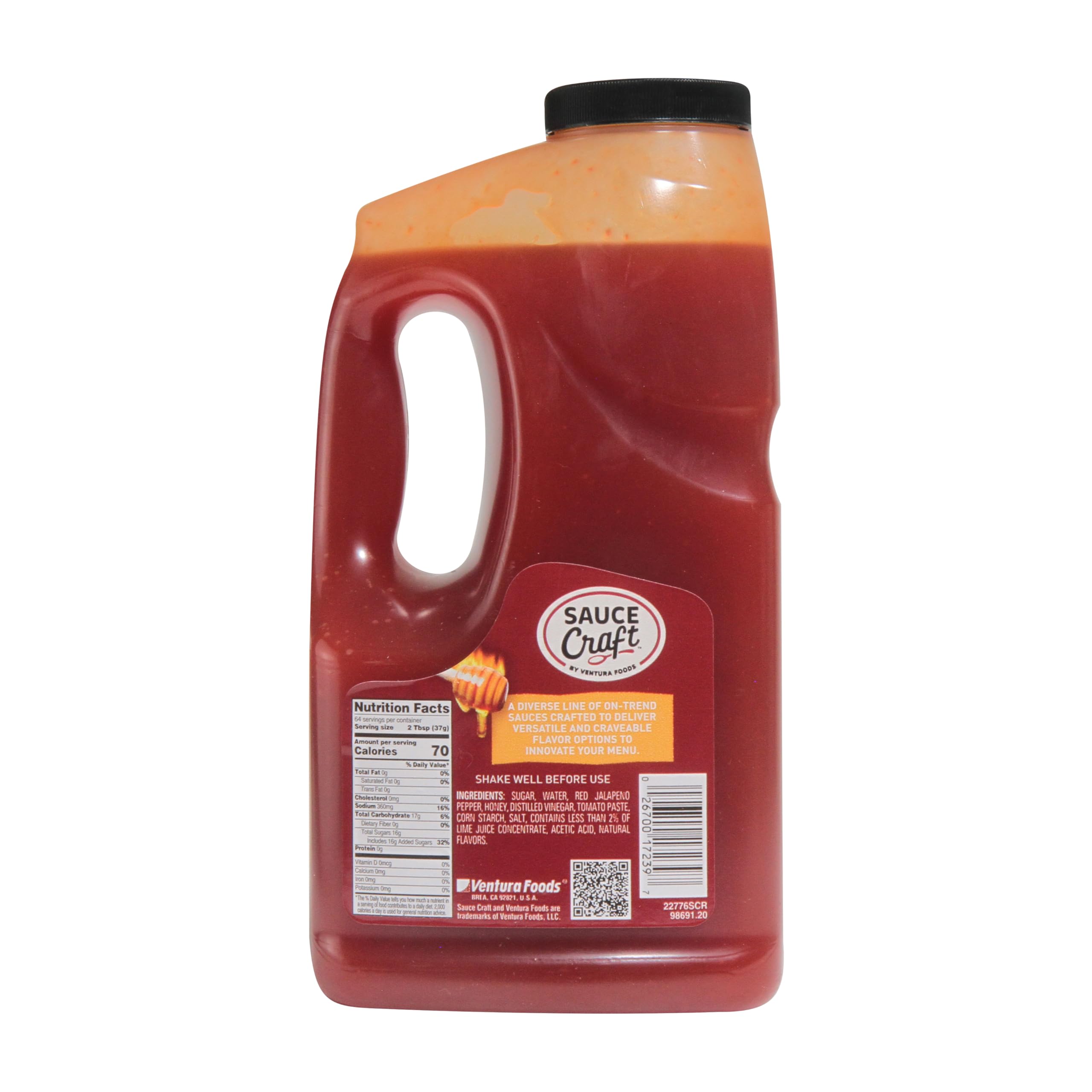 Ventura Sauce Craft glaseando alitas calientes, beneficio: acabado brillante y sabor equilibrado
