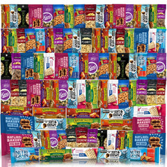 Veratify caja frontal con 101 snacks listos para compartir y regalar