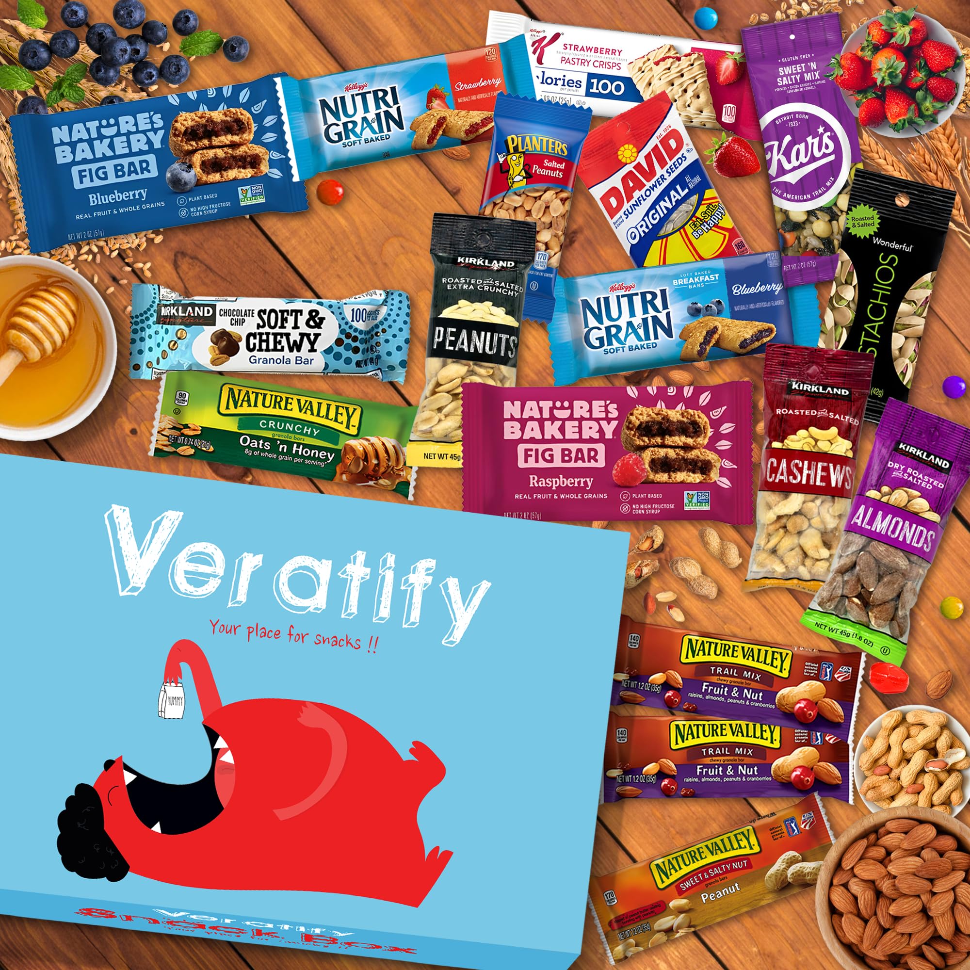 Veratify etiqueta con información para identificar sabores y alérgenos