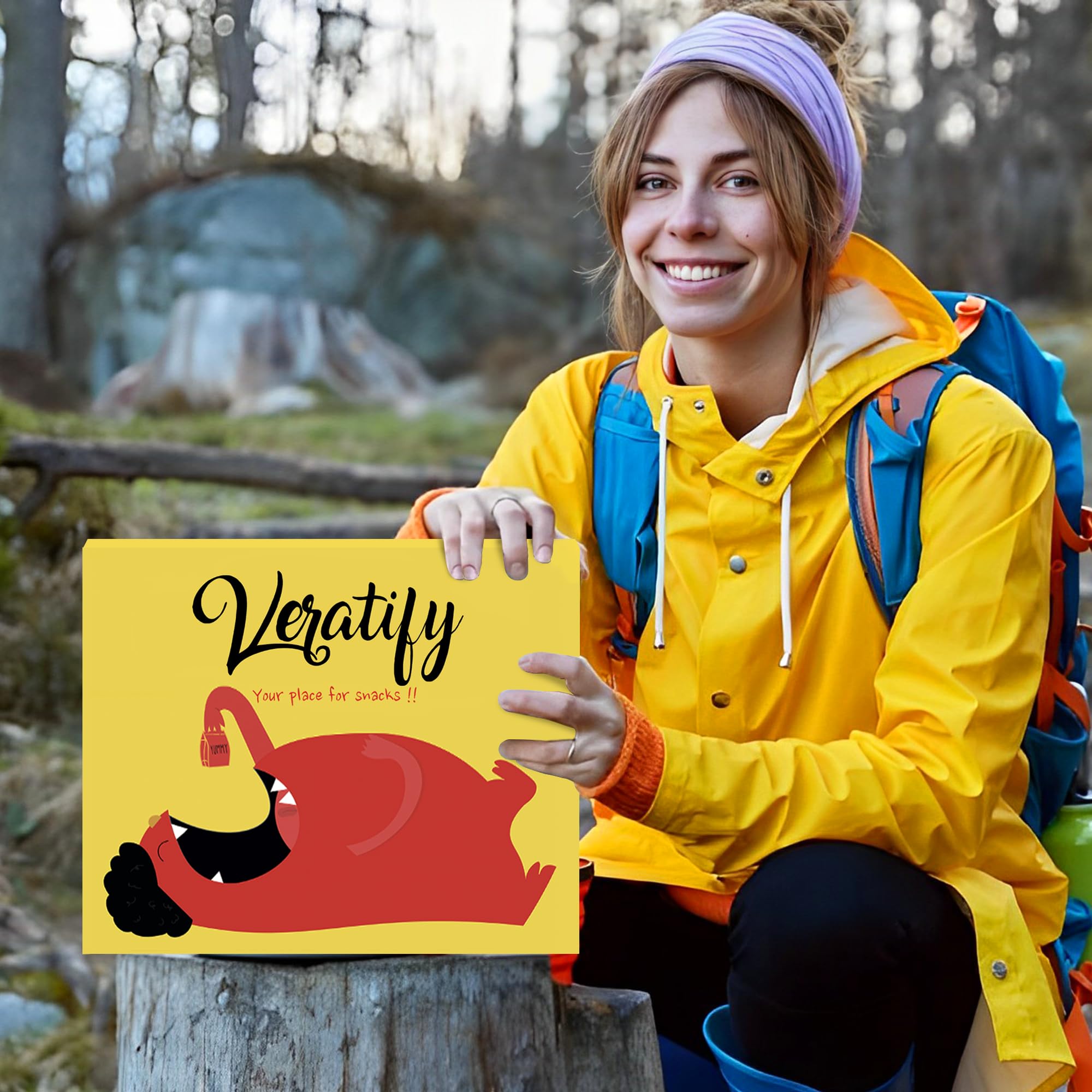 Veratify barra en pausa de oficina, snack nutritivo y cómodo