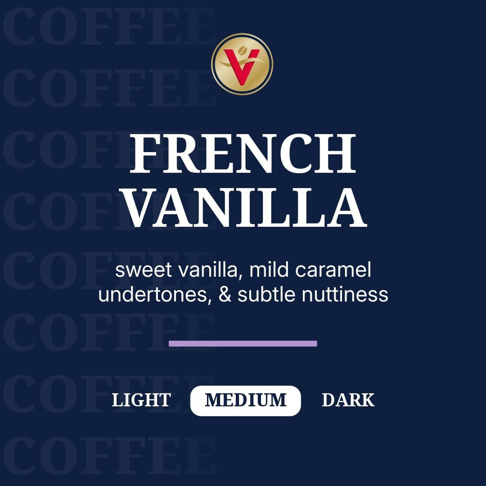 Victor Allen's Coffee cápsula compatible K-Cup en primer plano, extracción precisa