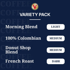 Victor Allen's Coffee cápsulas dispuestas para elegir y preparar rápidamente