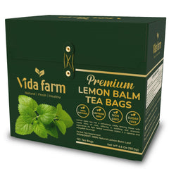 VIDA FARM caja frontal de 125 bolsitas mostrando la marca y conservación