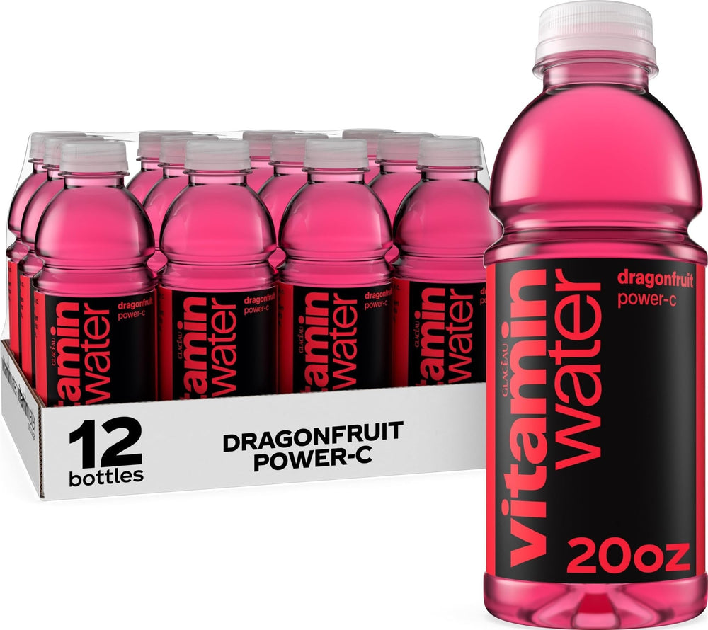 vitaminwater frente pack de 12 mostrando conveniencia