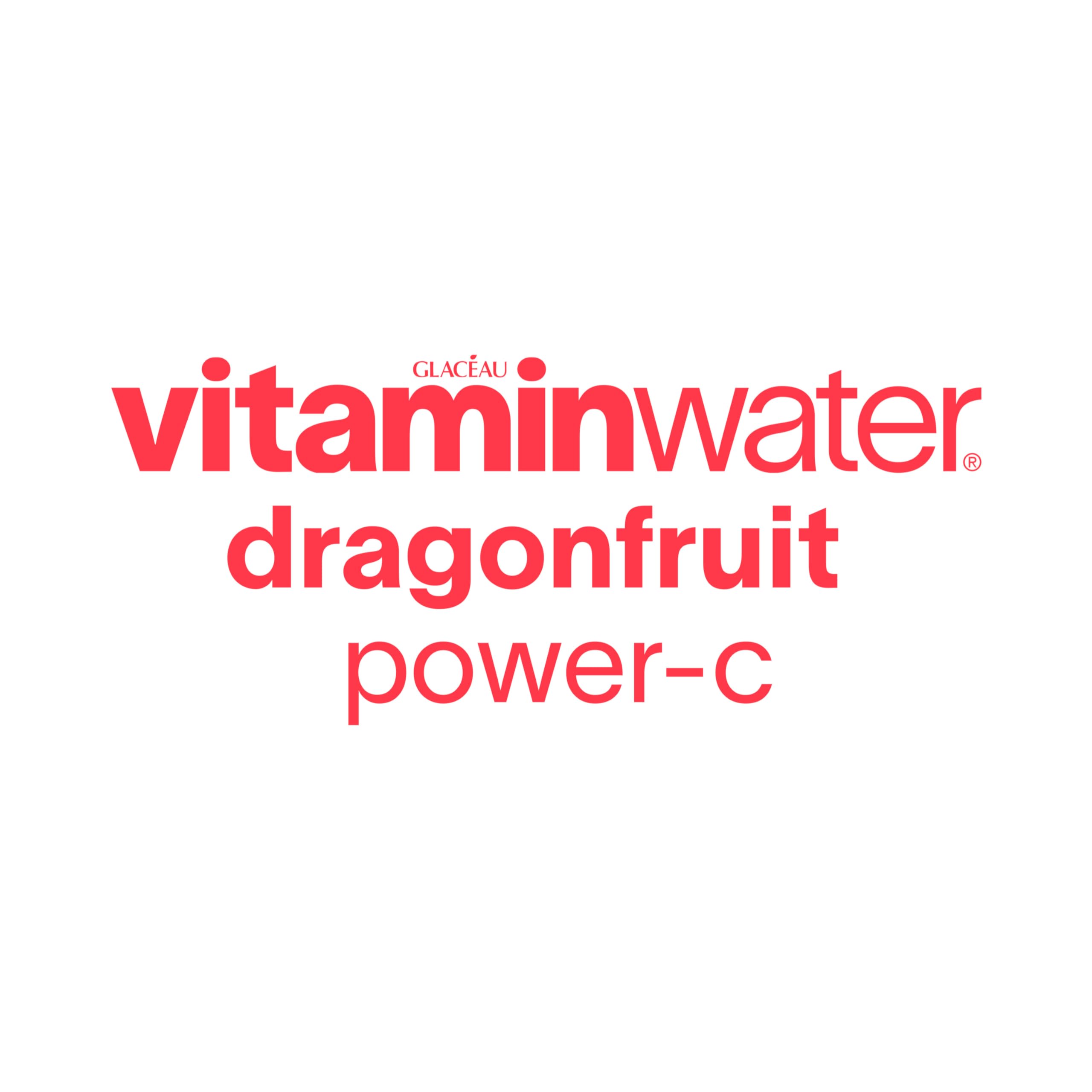 vitaminwater detalle del color dragonfruit resaltando atractivo visual