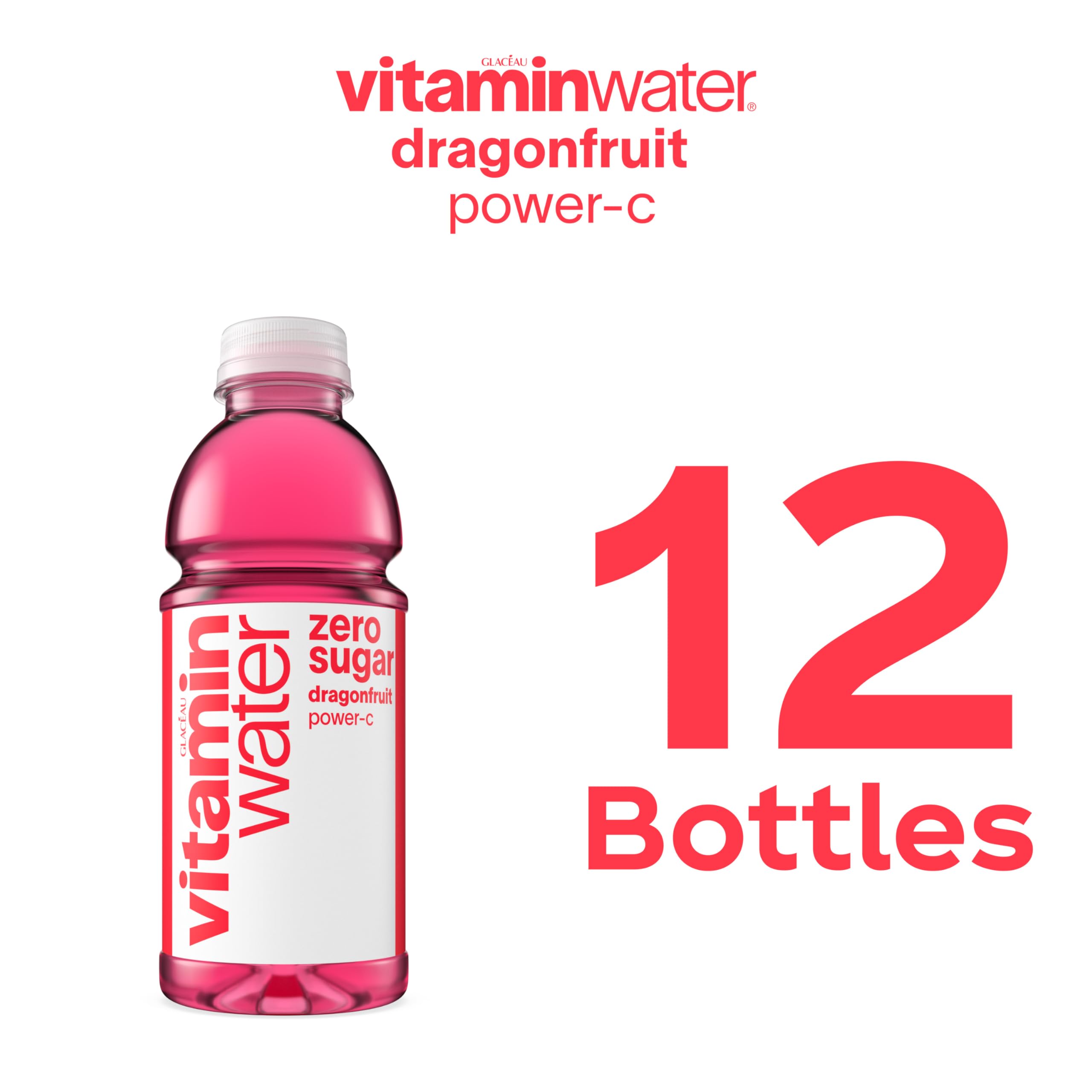 vitaminwater etiqueta nutricional con vitaminas y electrolitos visibles