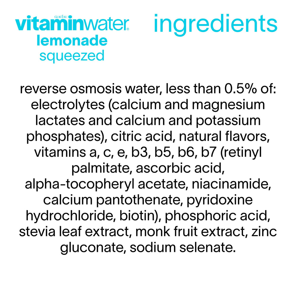 vitaminwater detalle de textura de botella muestra pureza