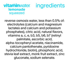 vitaminwater detalle de textura de botella muestra pureza