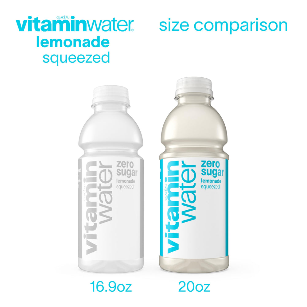 vitaminwater botellas en nevera listas para consumir frío