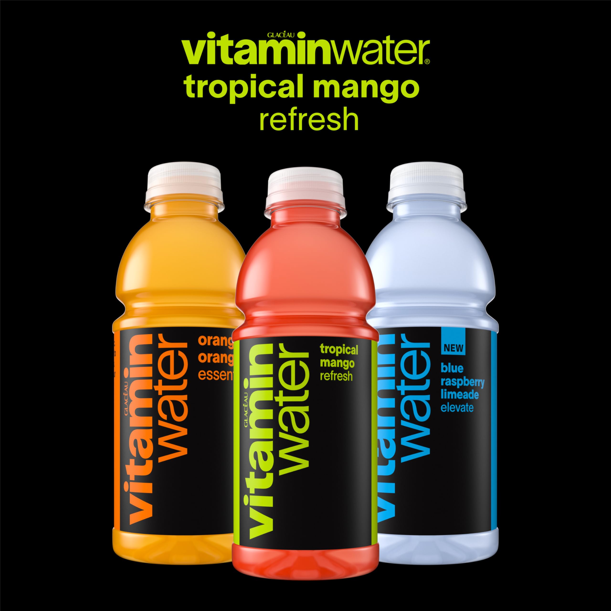 vitaminwater comparación de tamaño 20 fl oz para referencia práctica