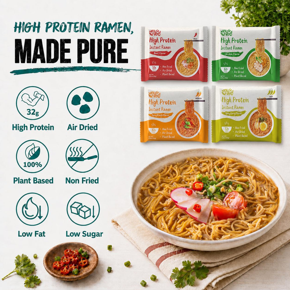 VOLO VERO ramen servido en bol caliente ideal para una comida rápida y saciante