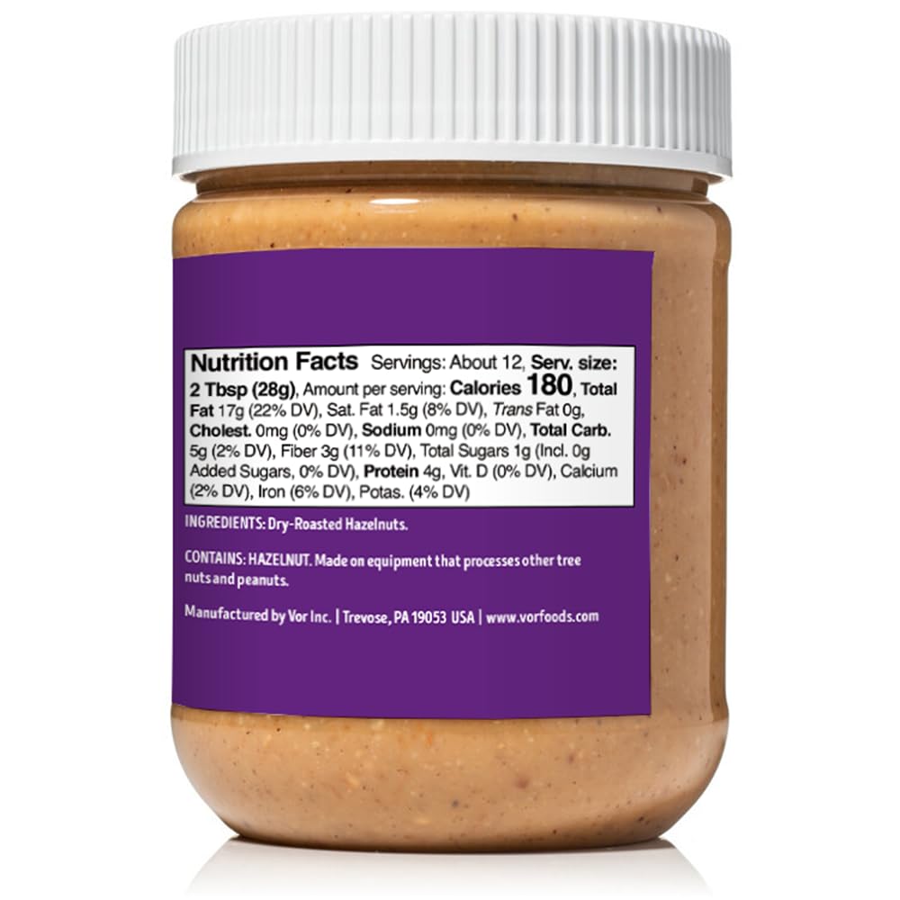 Vör textura cremosa de hazelnut butter en primer plano, untuosa y natural