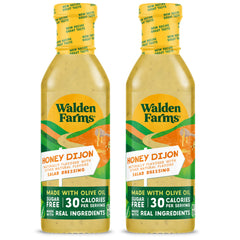 Walden Farms frontal de la botella mostrando diseño y tamaño del envase