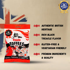Walkers' Nonsuch ingredientes: treacle y mantequilla, sabor auténtico