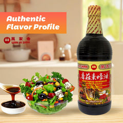Wan Ja Shan etiqueta con lista de ingredientes limpios y sin MSG