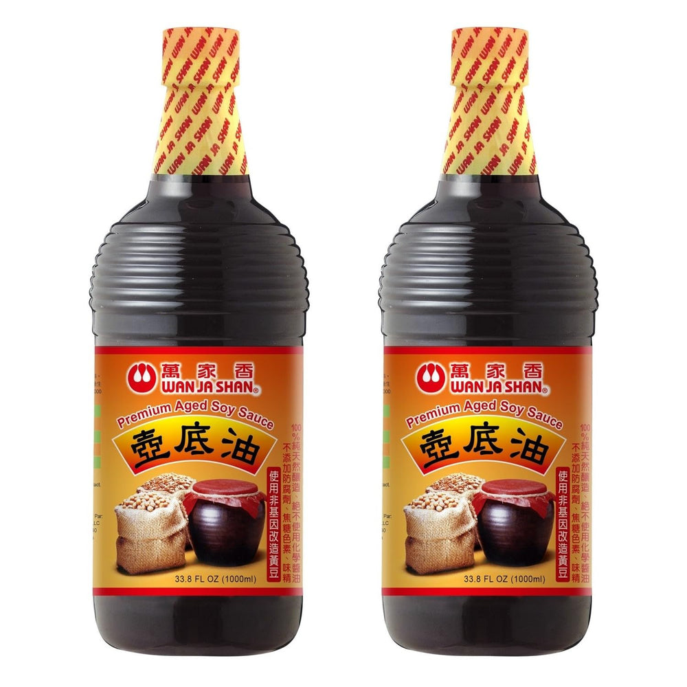 Wan Ja Shan botella frontal mostrando etiqueta clara y sabor concentrado
