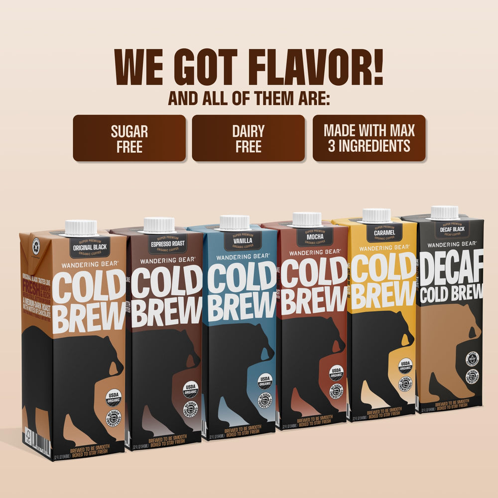 Wandering Bear taza caliente mostrando versatilidad para beber tibio