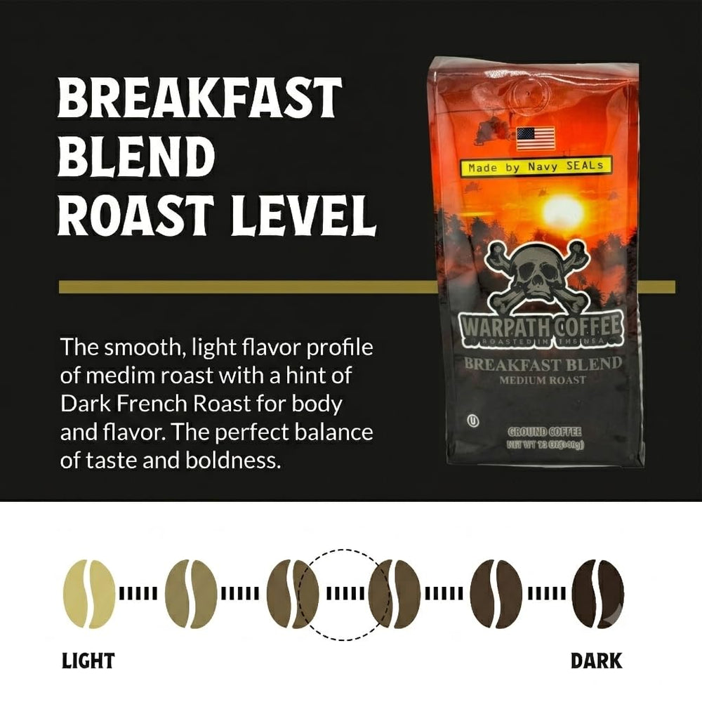 Warpath Coffee granos en mano resaltando frescura y aroma intenso