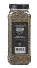 Watkins textura cercana de pimienta molida mostrando grano fino y aroma