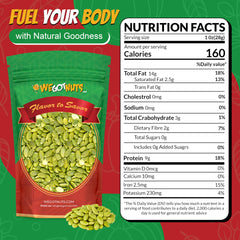We Got Nuts pepitas detalle de textura crujiente para recetas