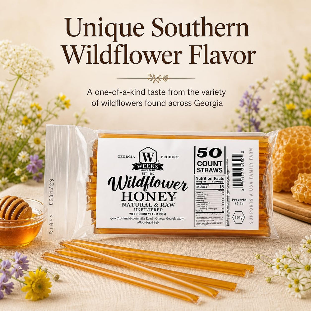 Weeks Honey Farm etiqueta con certificación kosher y confianza de calidad