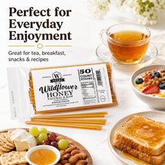 Weeks Honey Farm pajas en lonchera como snack saludable y porcionado