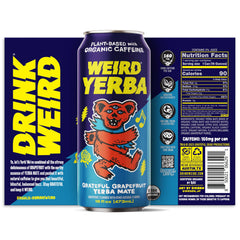WEIRD textura burbujeante en primer plano aporta sensación refrescante