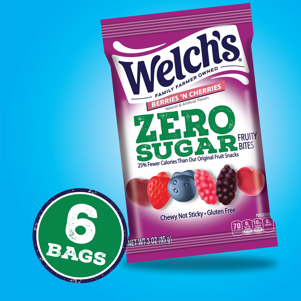 Welch's primer plano de la textura masticable para disfrutar sabor