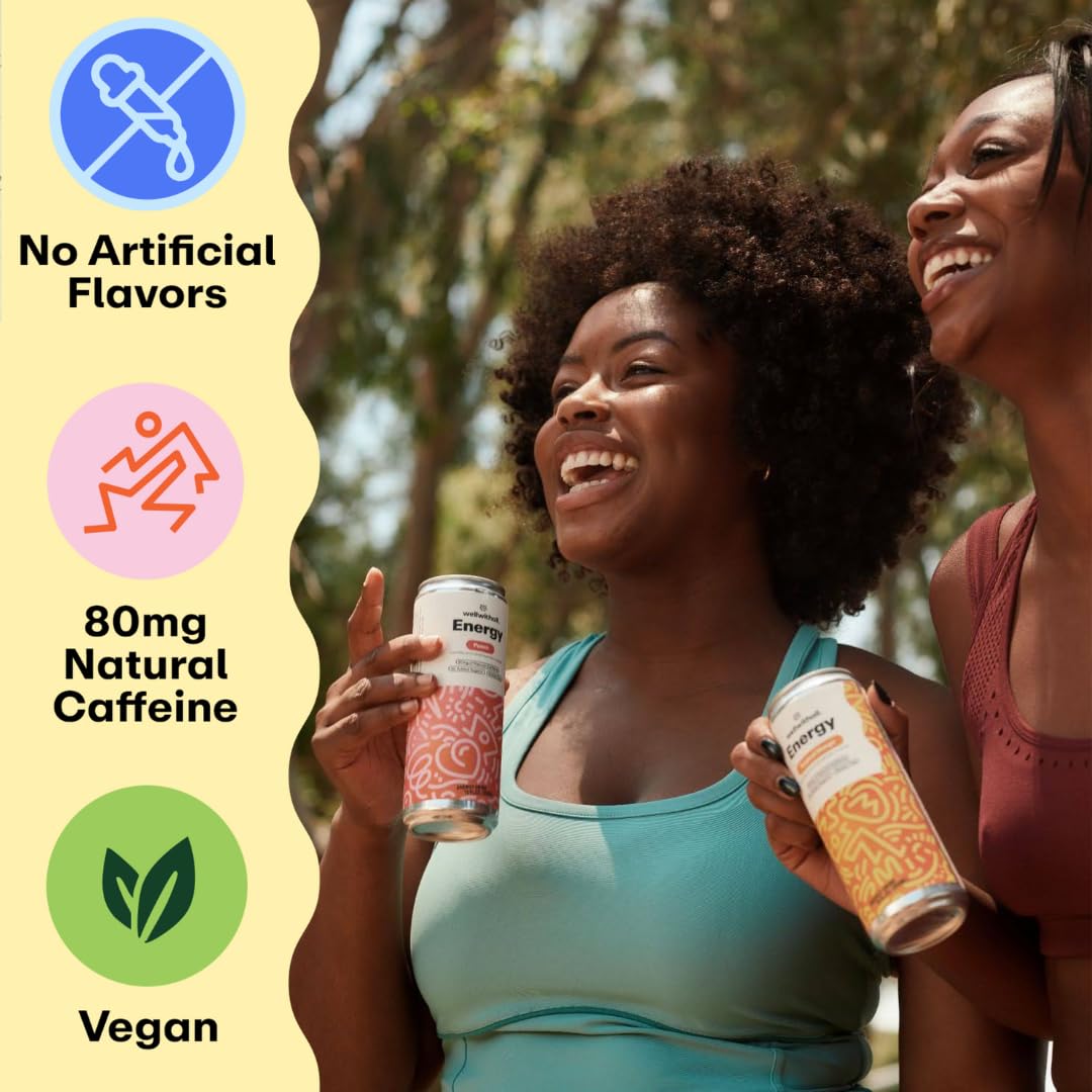 WellWithAll comparación de tamaño en mano, beneficio: porción práctica de 12 oz