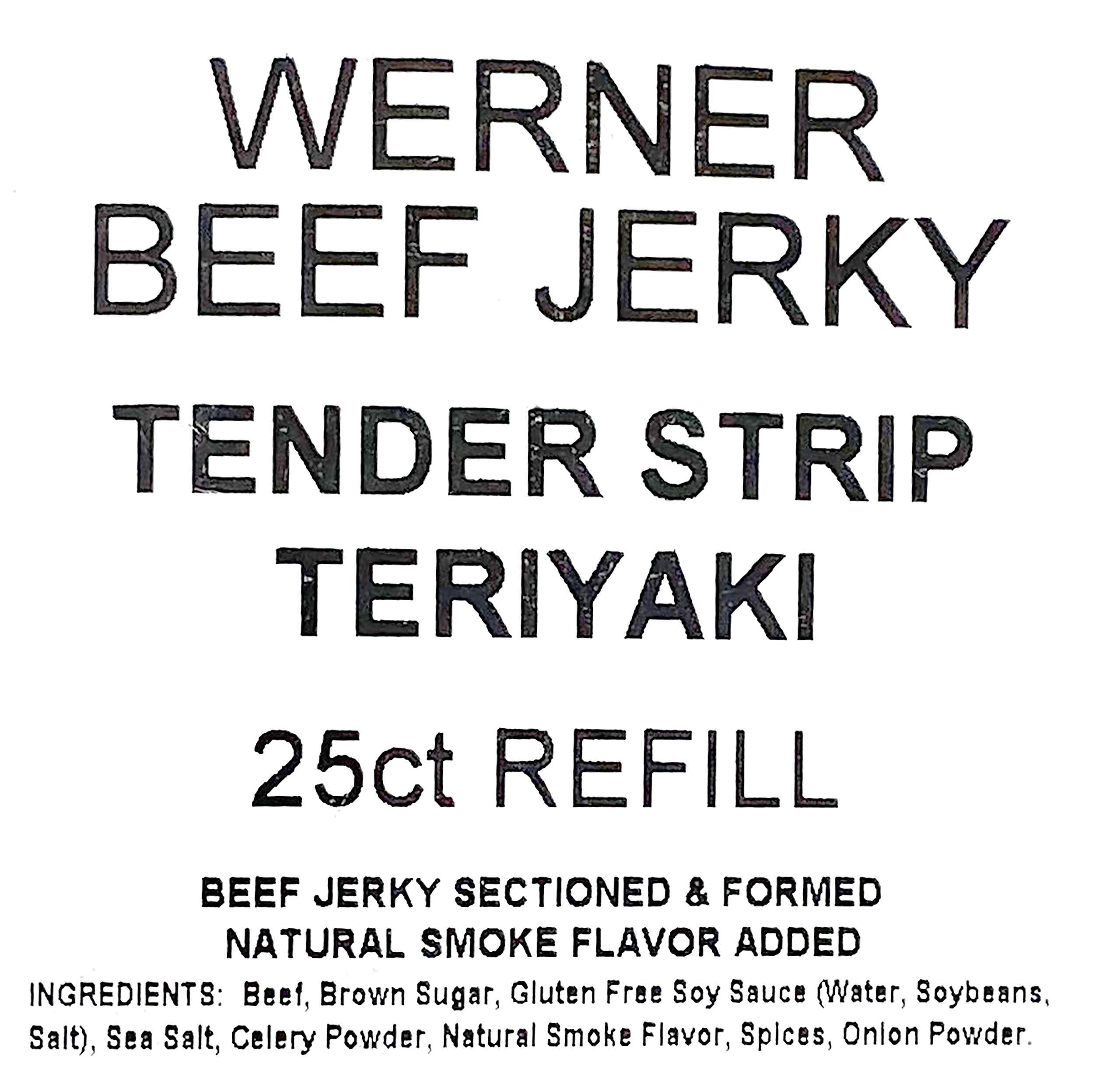 Werner tira en primer plano con textura tierna y jugosa visible
