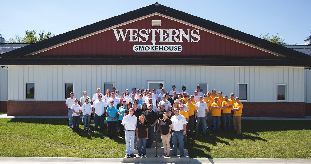 Western's Smokehouse palito junto a moneda para escala, muestra tamaño real