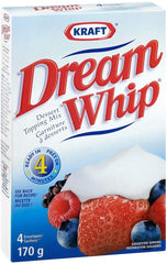 Whip Cream cobertura en fresas lista para servir mejora el postre rápidamente