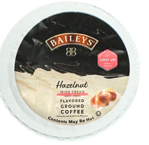 White Coffee etiqueta de cápsula con el nombre del sabor visible