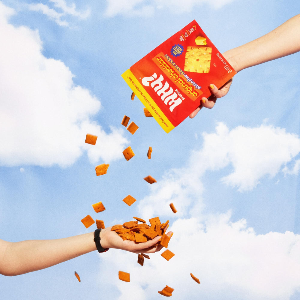 WHY? SNACKS dos bolsas de 113 g empaquetado listo para llevar