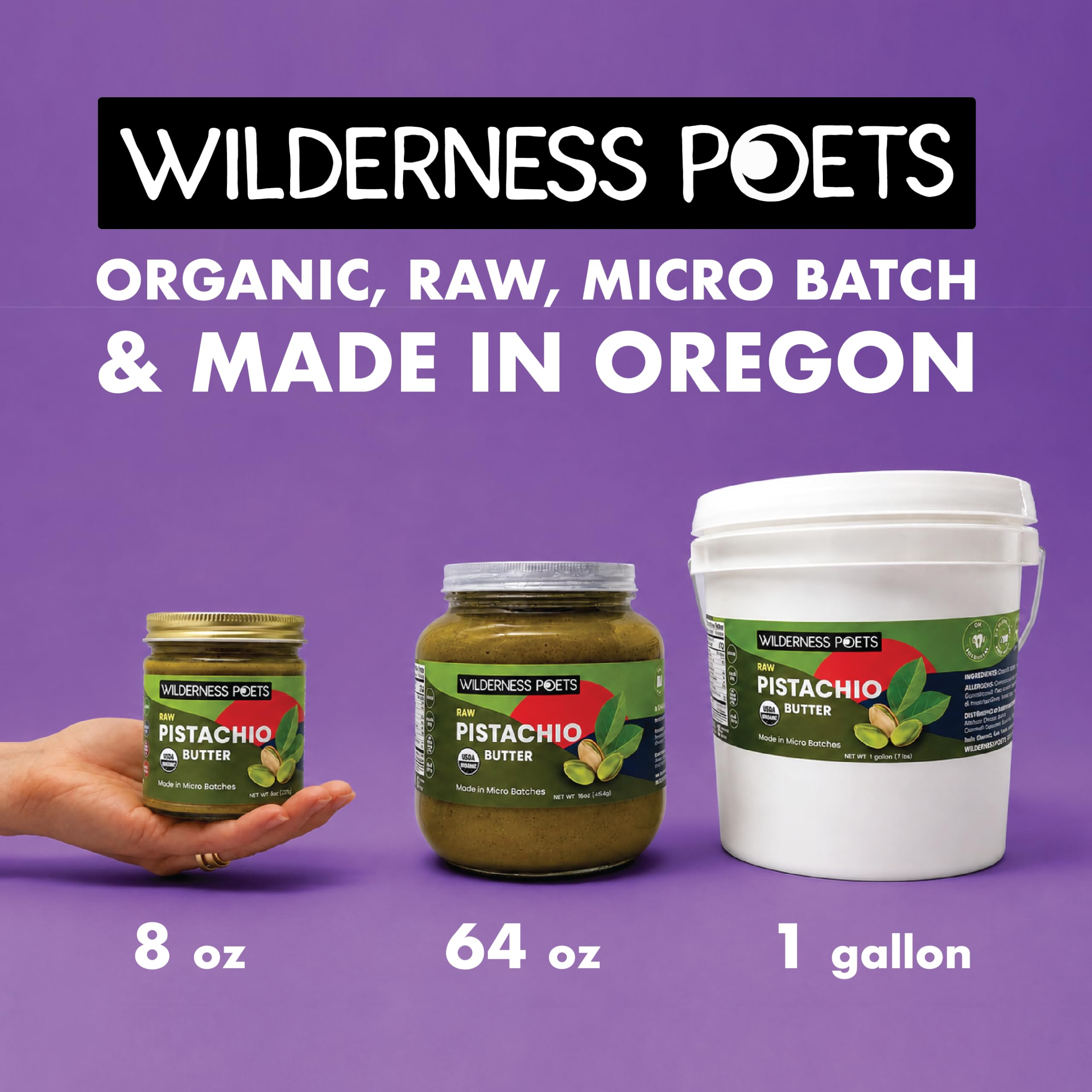 Wilderness Poets pack de tres frascos listo para uso continuado en cocina