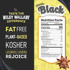 WILEY WALLABY cierre resellable abierto, beneficio de mantener frescura