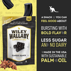 WILEY WALLABY comparación de tamaño en la mano para escala práctica