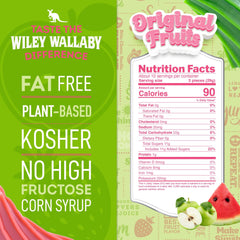 WILEY WALLABY primer plano de textura masticable, beneficio: evidente suavidad