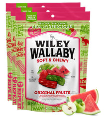 WILEY WALLABY paquete frontal mostrando 10 oz y diseño, beneficio: fácil identificación